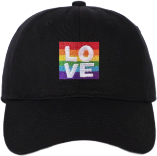 Kšiltovka LOVE černá